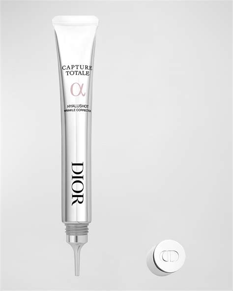 dior capture totale hyalushot: wrinkle corrector with hyaluronic acid|Capture Totale Hyalushot: Wrinkle Corrector with .